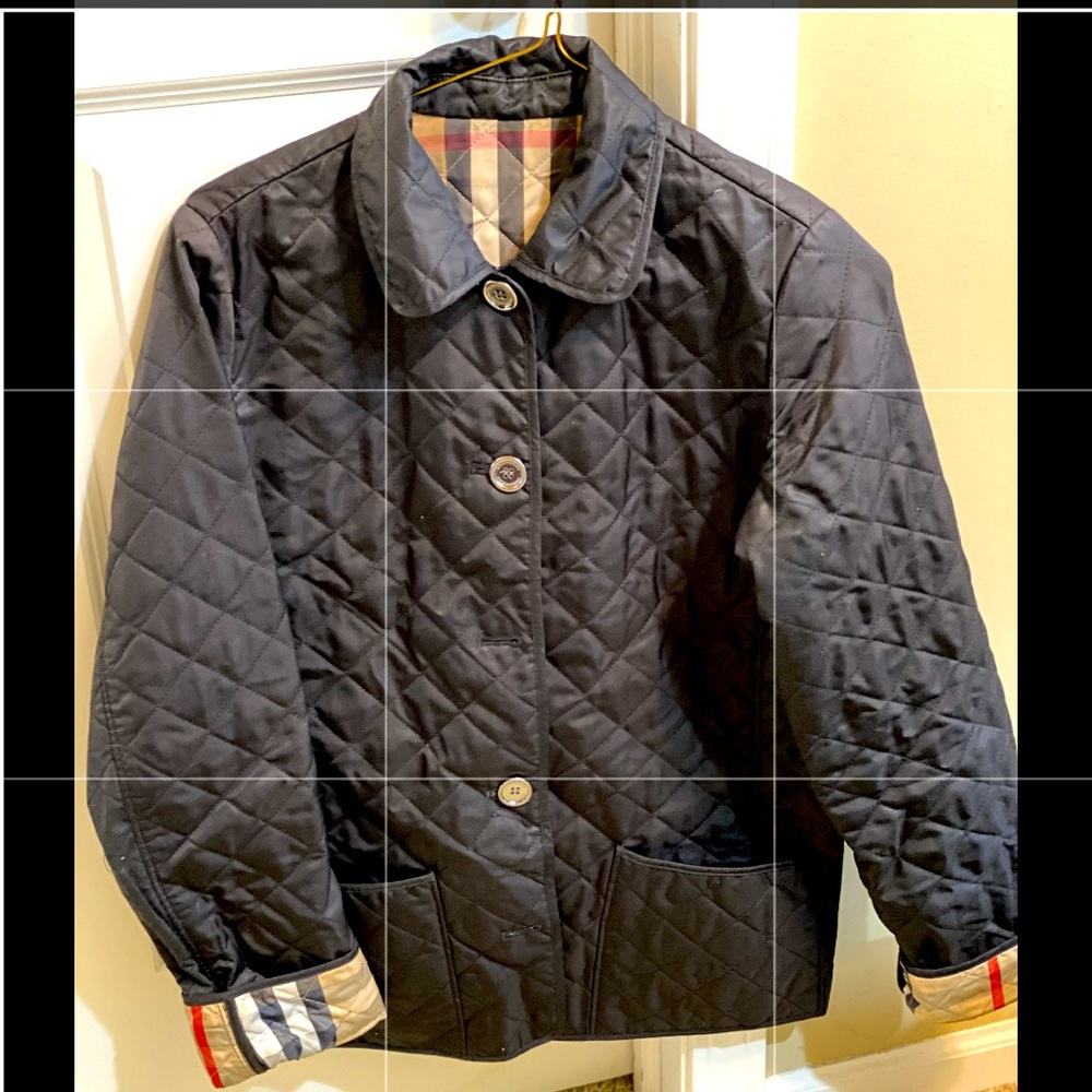 Burberry Quilt Jacket Big kids Size 14Y